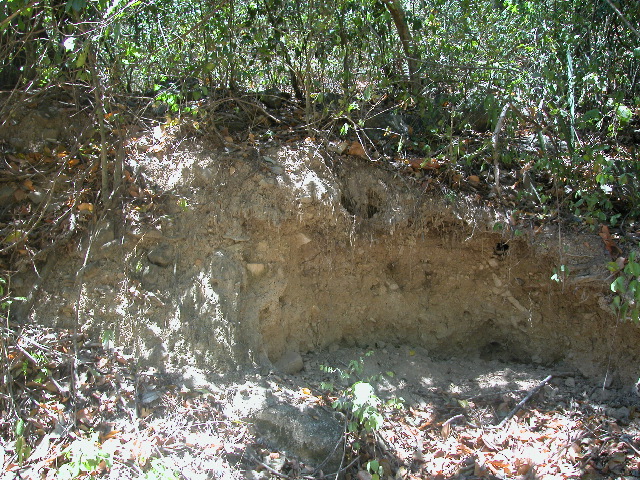 Archivo:124 talud en via sobre margen derecha arroyo Tocuy.jpg